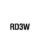 logo rd3w branco